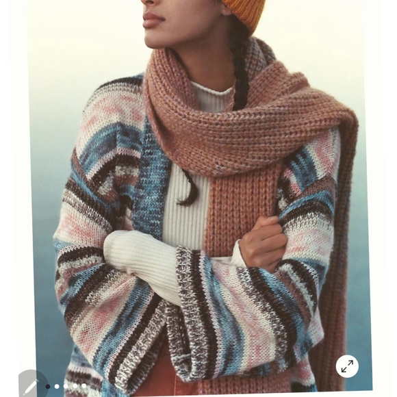 Anthropologie Sweaters - Anthropologie Lizzie Shimmer Knit Duster Kimono